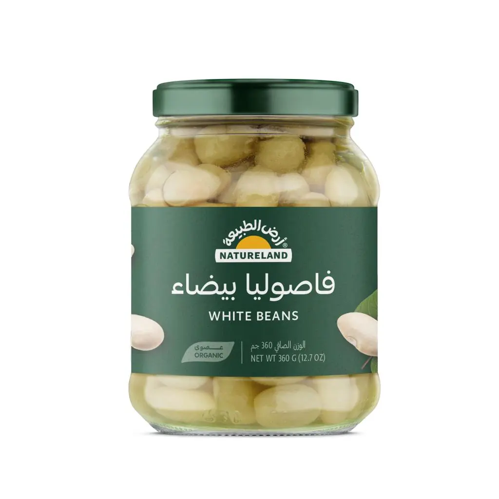 لوبيا بيضاء عضوي